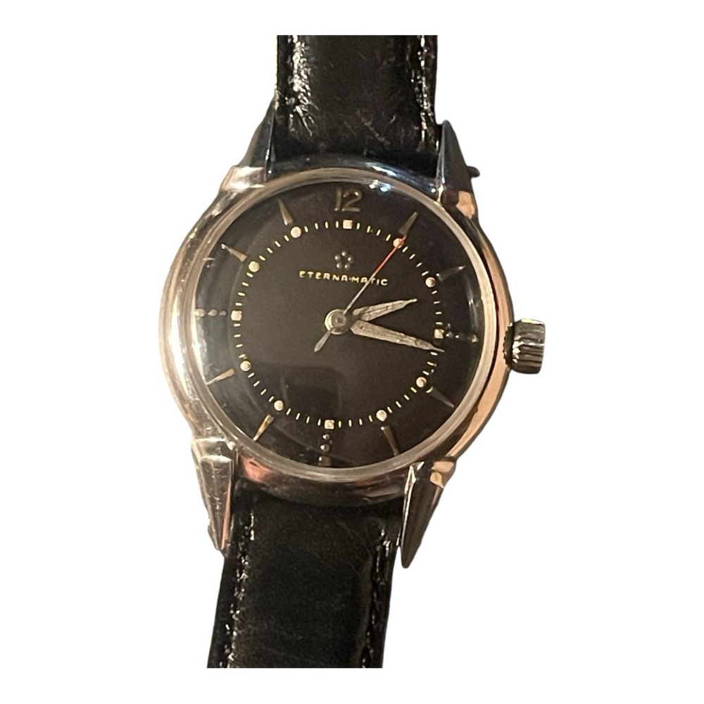 EUC Vintage ETERNA-MATIC Automatic Gentlemen Watch Stainless Steel